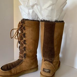 UGG boot with shearling